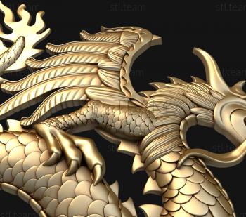 3D model Chinese dragon (STL)